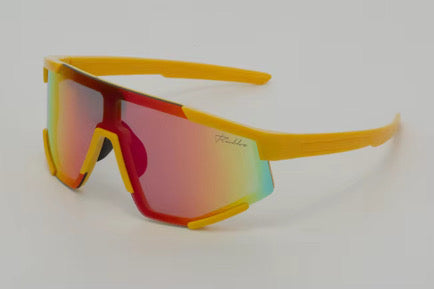 Richlee Sport Sunglasses-Yellow/Multi