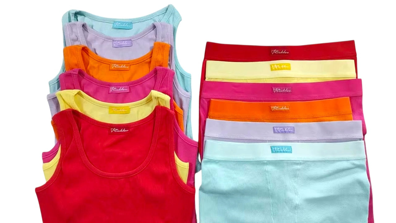 Women's Cotton Rib Boxer Set