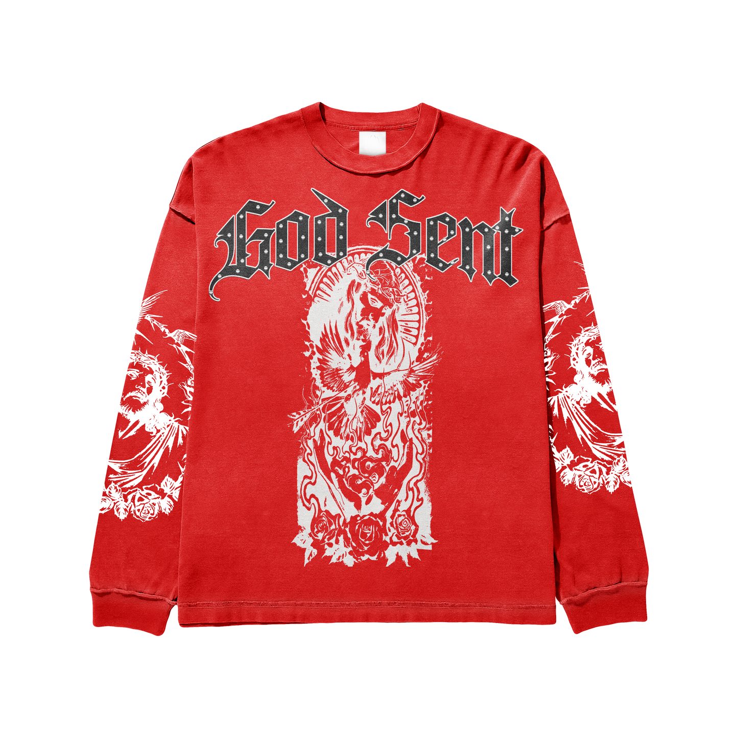 God Sent Long Sleeve (Red)