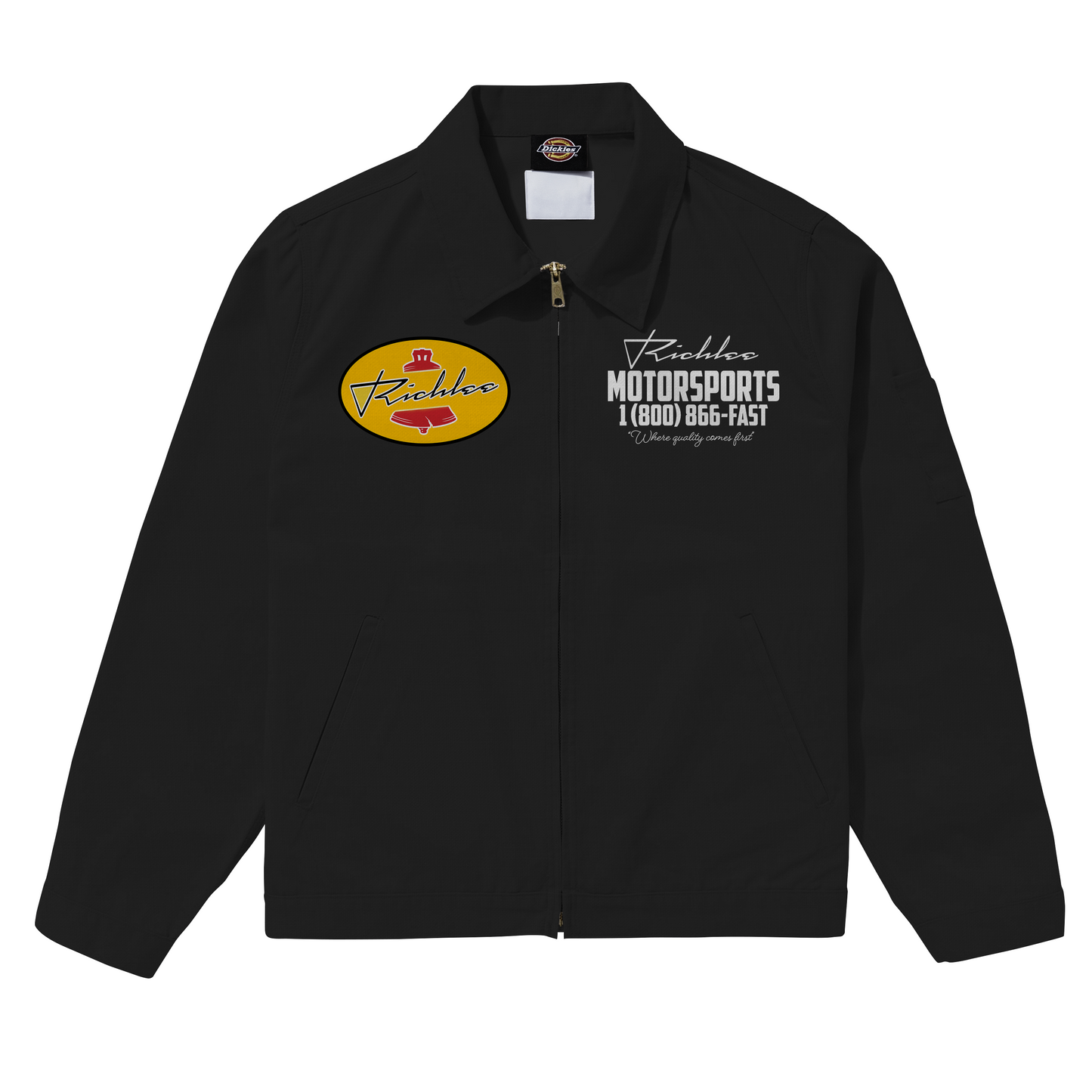 VINTAGE MOTORSPORT JACKET - BLACK