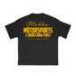 VINTAGE MOTORSPORT T-SHIRT - BLACK