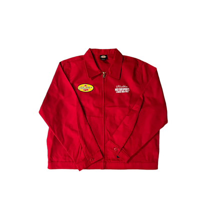 VINTAGE MOTORSPORT JACKET - RED