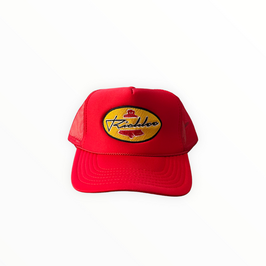 Motorsport Trucker Hat- Red