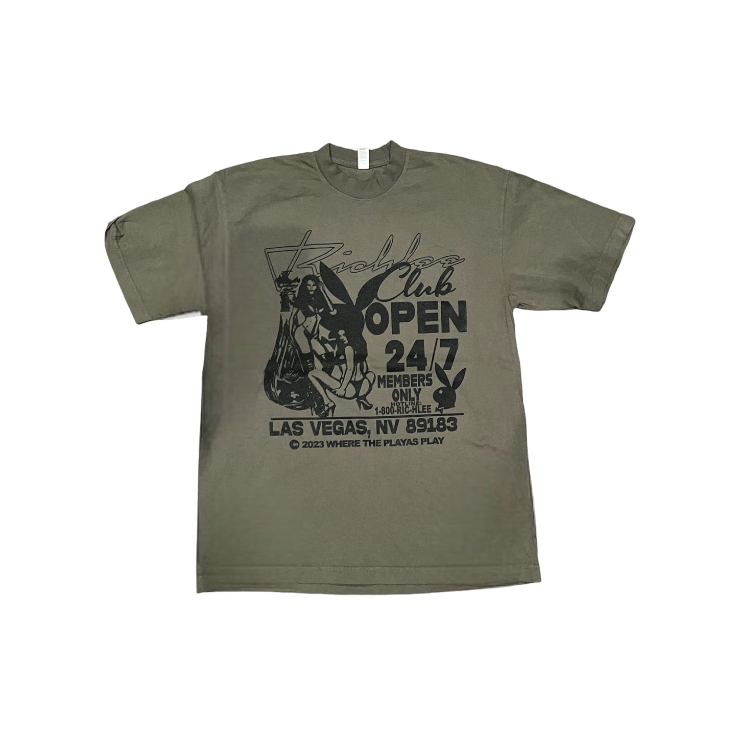 Playa’s Club Tee- Olive